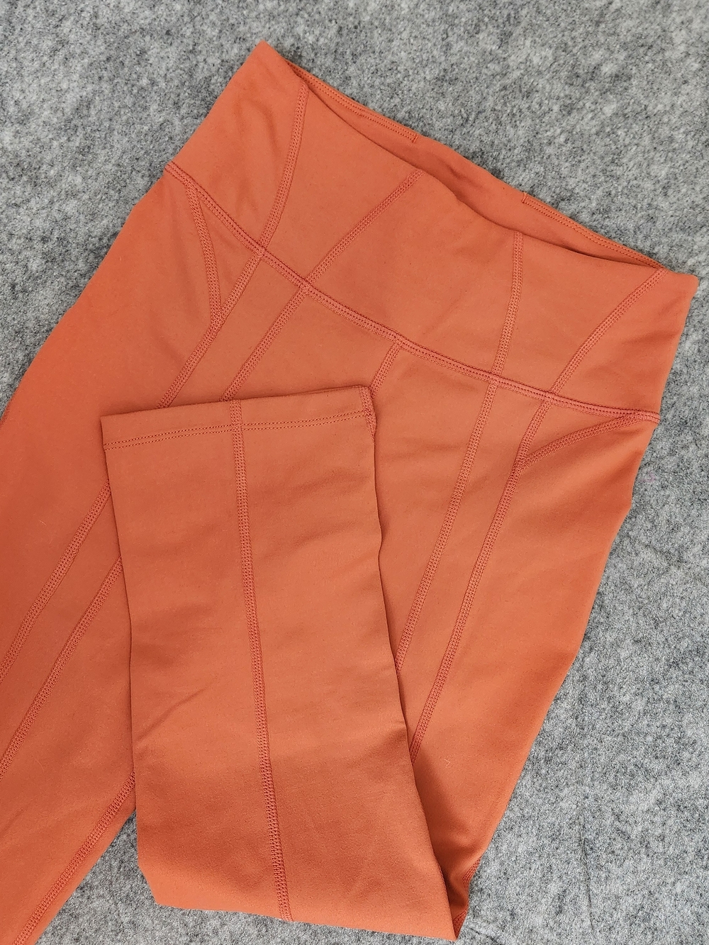 Free People Movement Capri Leggings Women's XS Orange Gym Training Running Yoga